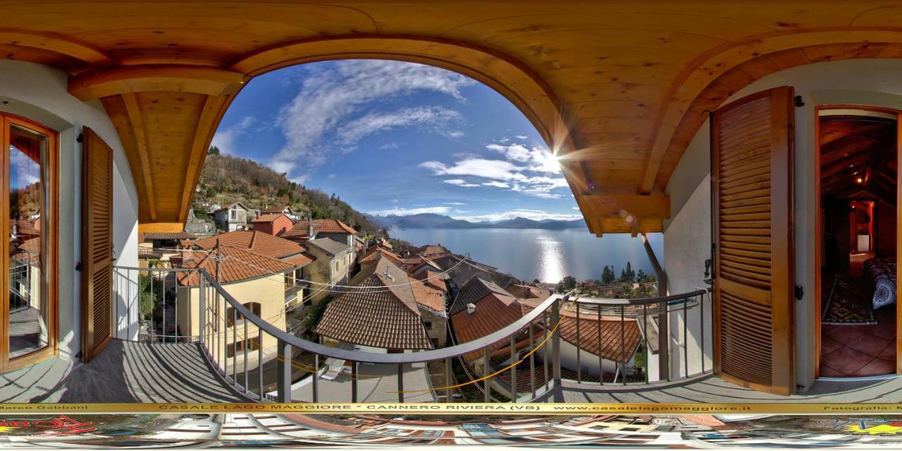Casale Fe-Wo - Appartamenti Con Vista Lago Cannero Riviera Exteriör bild
