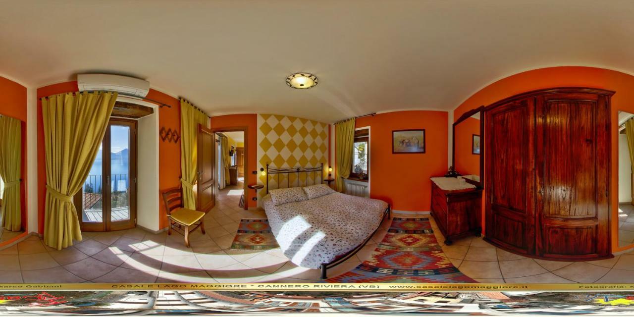 Casale Fe-Wo - Appartamenti Con Vista Lago Cannero Riviera Exteriör bild